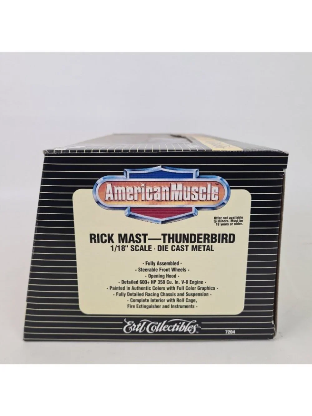 ERTL American Muscle Nascar Car Skoal Bandit #1 Rick Mast 1:18 DieCast D71